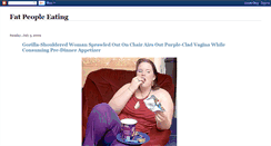 Desktop Screenshot of fatpeopleeating.blogspot.com