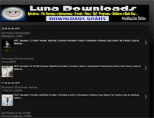 Tablet Screenshot of lunadownloads2010.blogspot.com