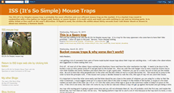 Desktop Screenshot of issmousetraps.blogspot.com