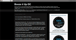 Desktop Screenshot of boozeitupoc.blogspot.com