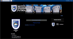 Desktop Screenshot of granmafutbol.blogspot.com