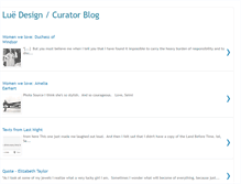 Tablet Screenshot of luedesigncurator.blogspot.com
