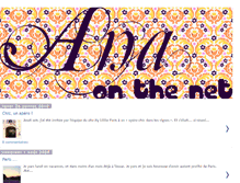 Tablet Screenshot of ana-on-the-net.blogspot.com