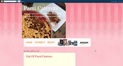 Desktop Screenshot of parsicaterers.blogspot.com