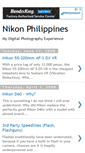 Mobile Screenshot of nikonphilippines.blogspot.com