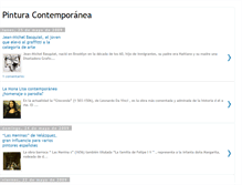 Tablet Screenshot of moshepinturacontemporanea.blogspot.com