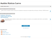 Tablet Screenshot of mueblesrusticoscuervo.blogspot.com