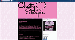 Desktop Screenshot of chattystraps.blogspot.com