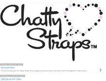 Tablet Screenshot of chattystraps.blogspot.com