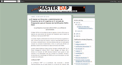 Desktop Screenshot of master-dap.blogspot.com