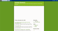 Desktop Screenshot of fant-neosporin.blogspot.com