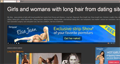 Desktop Screenshot of dating-longhair.blogspot.com