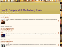 Tablet Screenshot of howtocompetewithgiants.blogspot.com