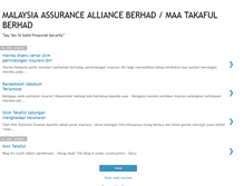 Tablet Screenshot of maatakaful.blogspot.com