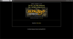 Desktop Screenshot of dezflight.blogspot.com