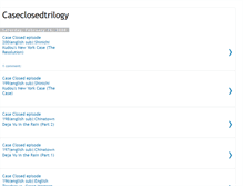 Tablet Screenshot of caseclosedtrilogy.blogspot.com