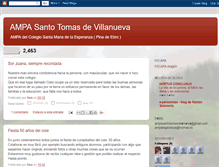 Tablet Screenshot of ampasantotomasvillanueva.blogspot.com