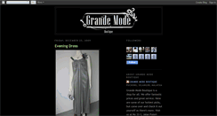 Desktop Screenshot of grandemodeboutique.blogspot.com