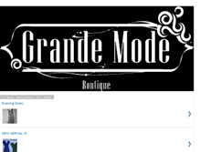 Tablet Screenshot of grandemodeboutique.blogspot.com