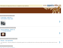 Tablet Screenshot of capoeira-infos.blogspot.com