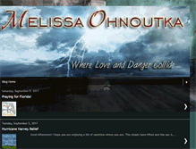 Tablet Screenshot of melissaohnoutka.blogspot.com