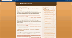 Desktop Screenshot of andresinsurance.blogspot.com