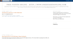 Desktop Screenshot of freefightsonline.blogspot.com