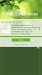 Mobile Screenshot of health-belief-model.blogspot.com