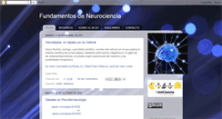 Desktop Screenshot of fundamentosdeneurociencia.blogspot.com