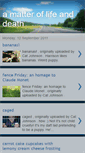 Mobile Screenshot of amatteroflifeanddeath.blogspot.com