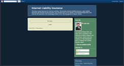 Desktop Screenshot of internetdatinginsurance.blogspot.com