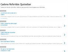 Tablet Screenshot of cadenaqustodian.blogspot.com
