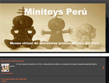 Tablet Screenshot of minitoysperu.blogspot.com