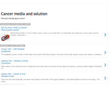 Tablet Screenshot of cancer-media.blogspot.com