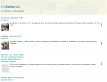 Tablet Screenshot of historiadeuribelarrea.blogspot.com