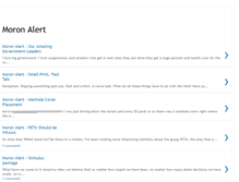 Tablet Screenshot of moronalert.blogspot.com