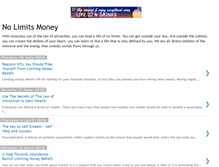 Tablet Screenshot of nolimitsmoney.blogspot.com