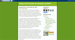 Desktop Screenshot of espacosnaoformaisnatal.blogspot.com