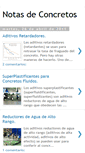 Mobile Screenshot of notasdeconcretos.blogspot.com