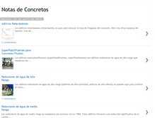 Tablet Screenshot of notasdeconcretos.blogspot.com