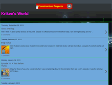 Tablet Screenshot of krikensworld.blogspot.com