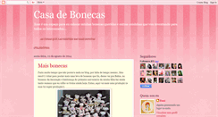 Desktop Screenshot of danicasadebonecas.blogspot.com