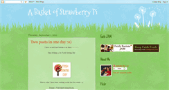 Desktop Screenshot of abasketofstrawberrypi.blogspot.com