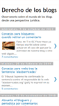 Mobile Screenshot of derechodelosblogs.blogspot.com