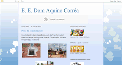 Desktop Screenshot of escoladomaquinocorrea.blogspot.com