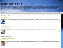 Tablet Screenshot of eugene42181sblog.blogspot.com