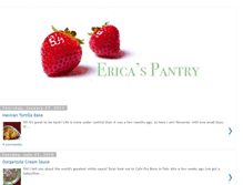 Tablet Screenshot of ericaspantry.blogspot.com