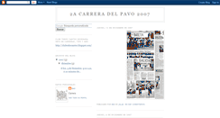 Desktop Screenshot of carreradelpavo2007.blogspot.com