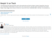 Tablet Screenshot of keepinitontrack.blogspot.com