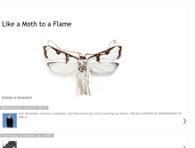 Tablet Screenshot of eclecticmoth.blogspot.com